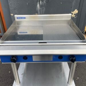 New B-Grade Blue Seal Evolution Series Chrome Gas Griddle/Leg Stand