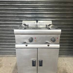 Used Lincat Twin Tank Electric Fryer Single Phase