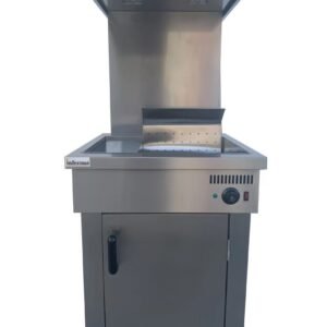 Freestanding Chip Scuttle with Bag Station