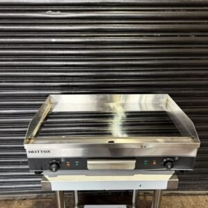 B-Grade New Heittox 75cm Smooth Steel Plate Griddle Electric 2.5kw + 2.5kw FGS75-E